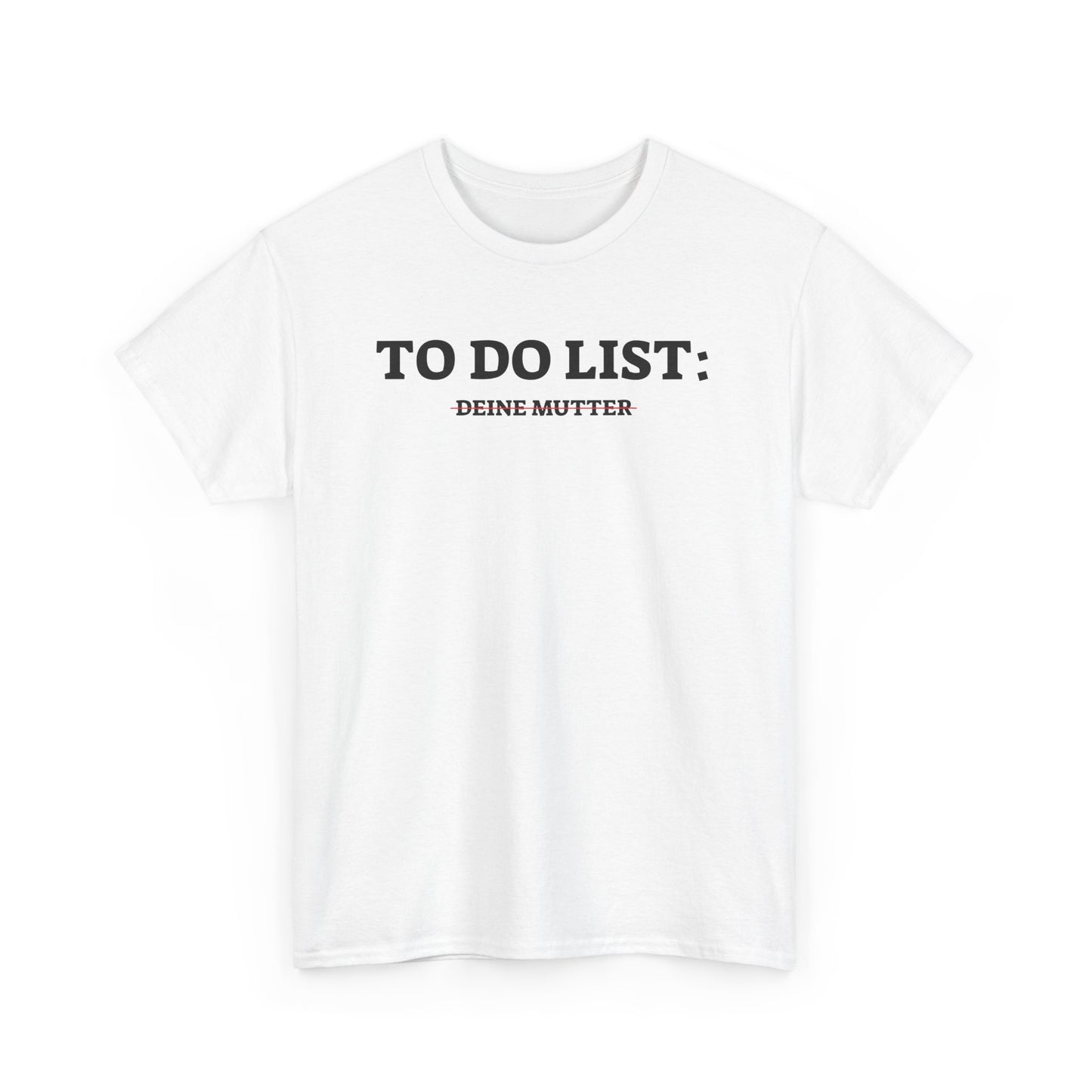To-Do List T-Shirt