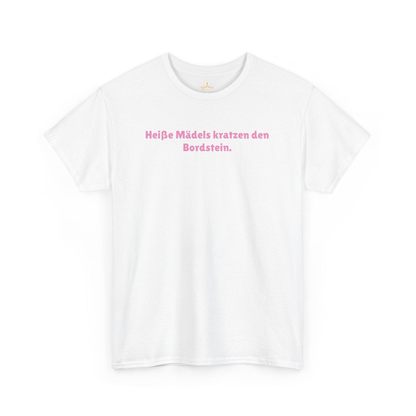 Heiße Mädels kratzen den Bordstein. T-Shirt