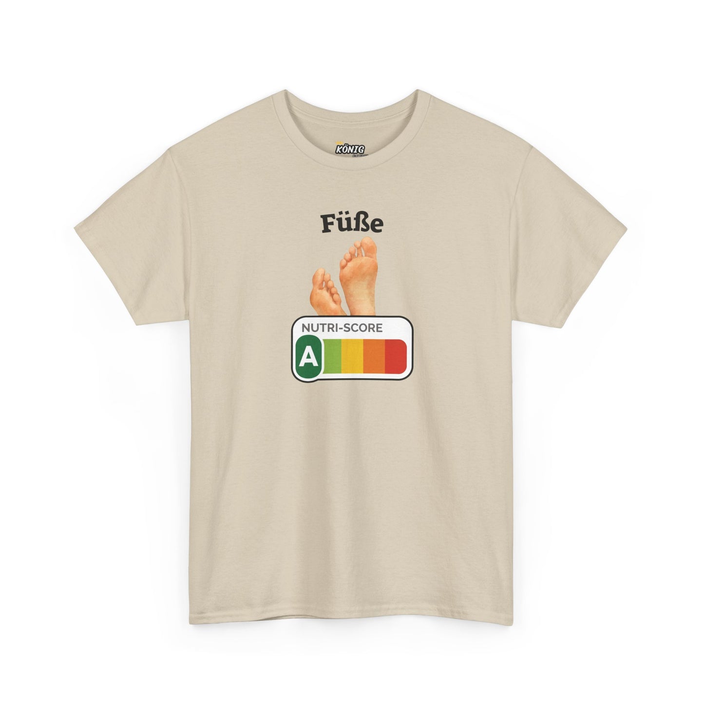 Füße Nutri Score T-Shirt
