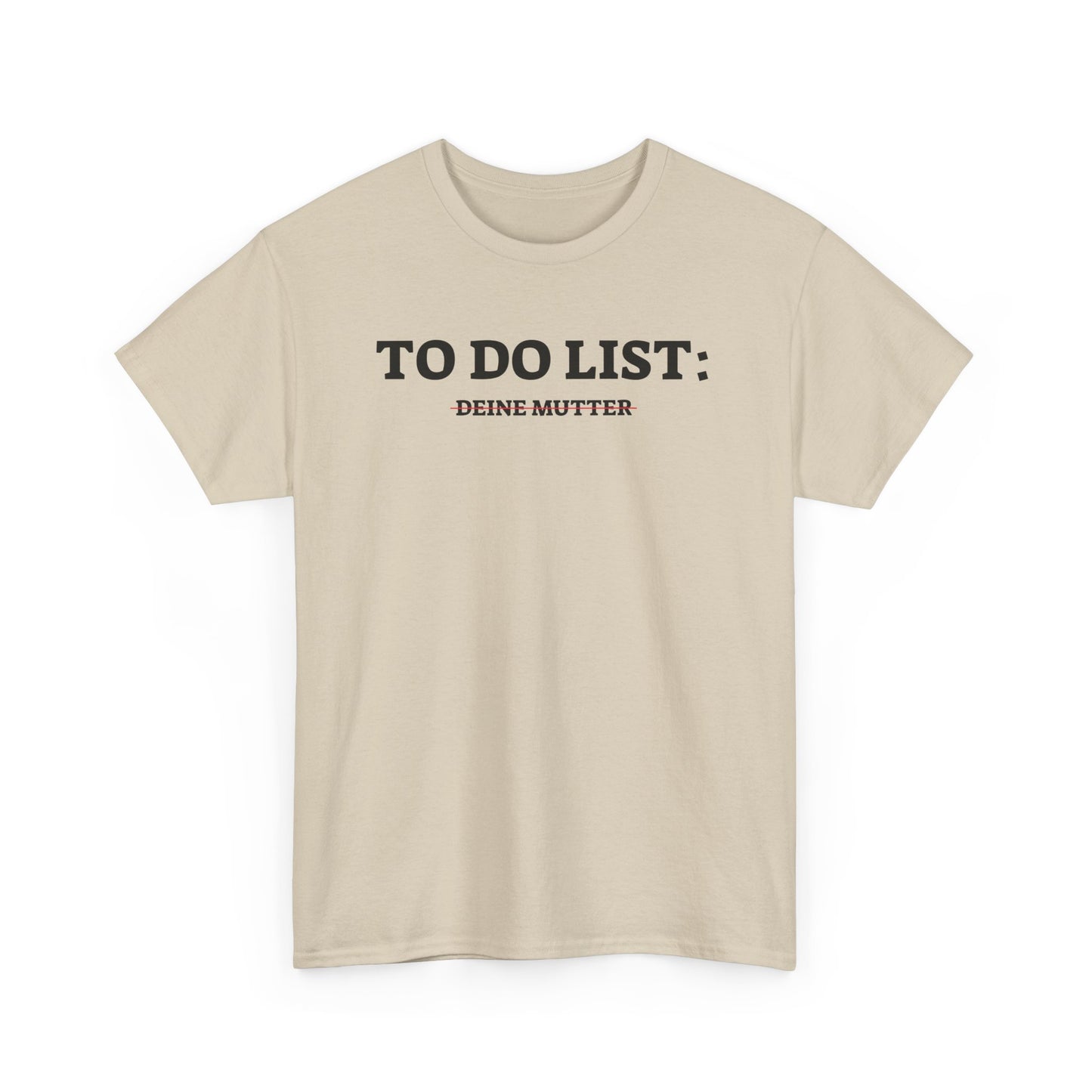 To-Do List T-Shirt