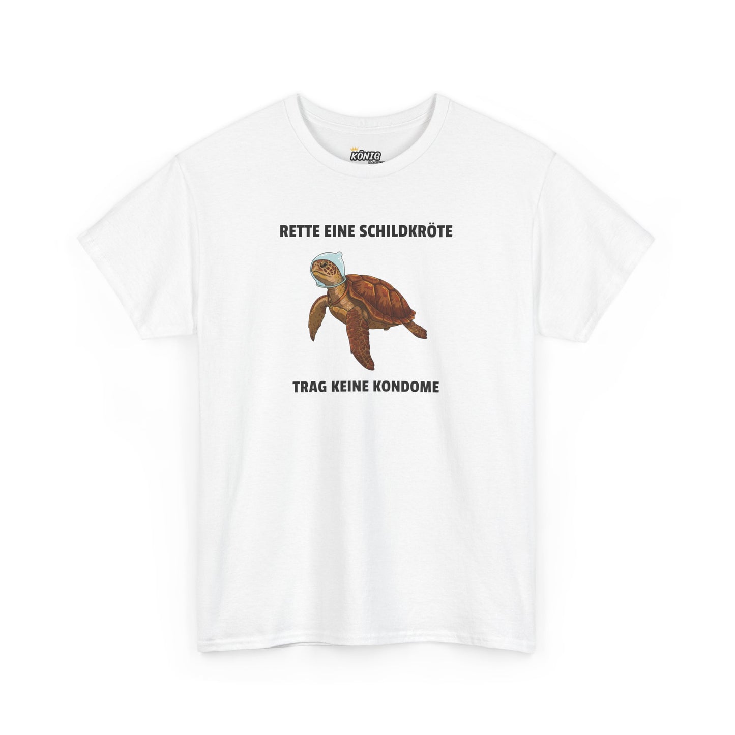 RETTE EINE SCHILDKROTE TRAG KEINE KONDOME T-Shirt