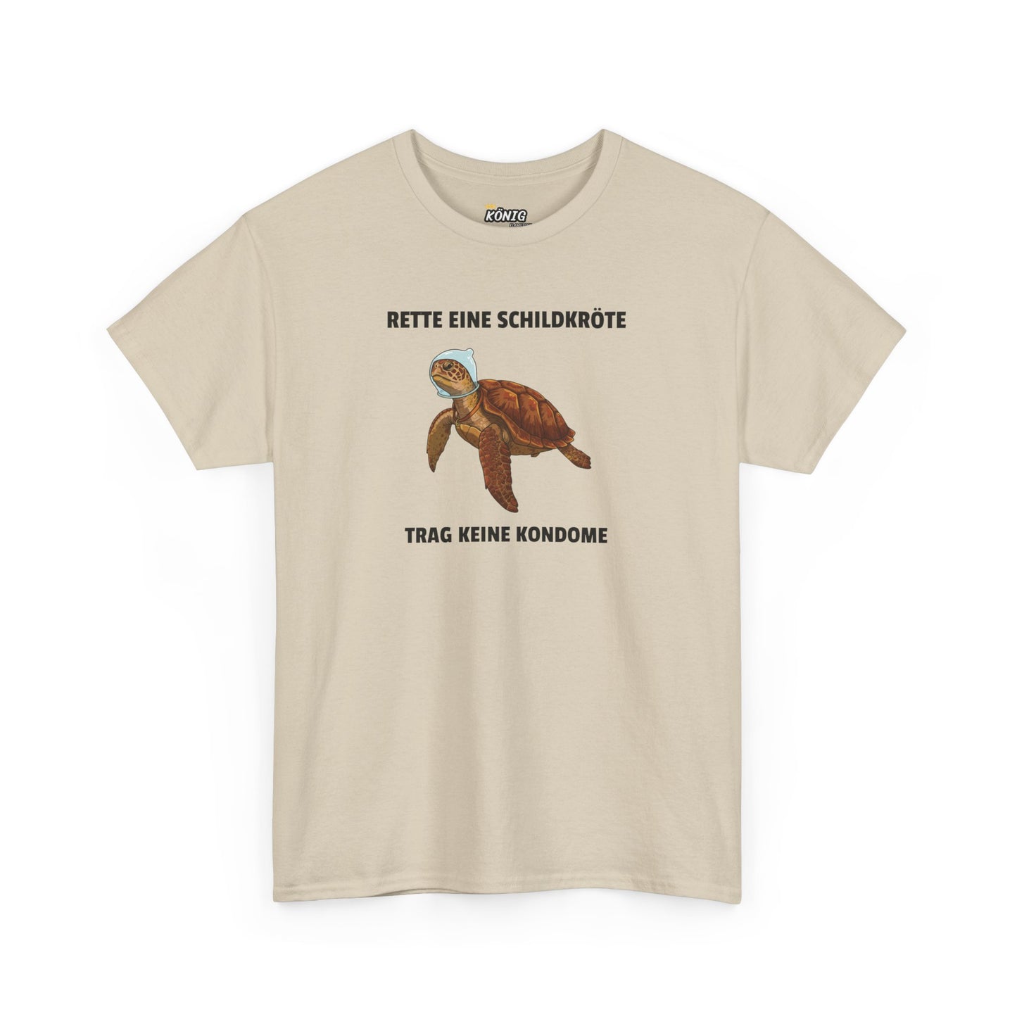 RETTE EINE SCHILDKROTE TRAG KEINE KONDOME T-Shirt