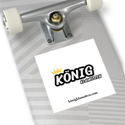 König Klamotten Sticker