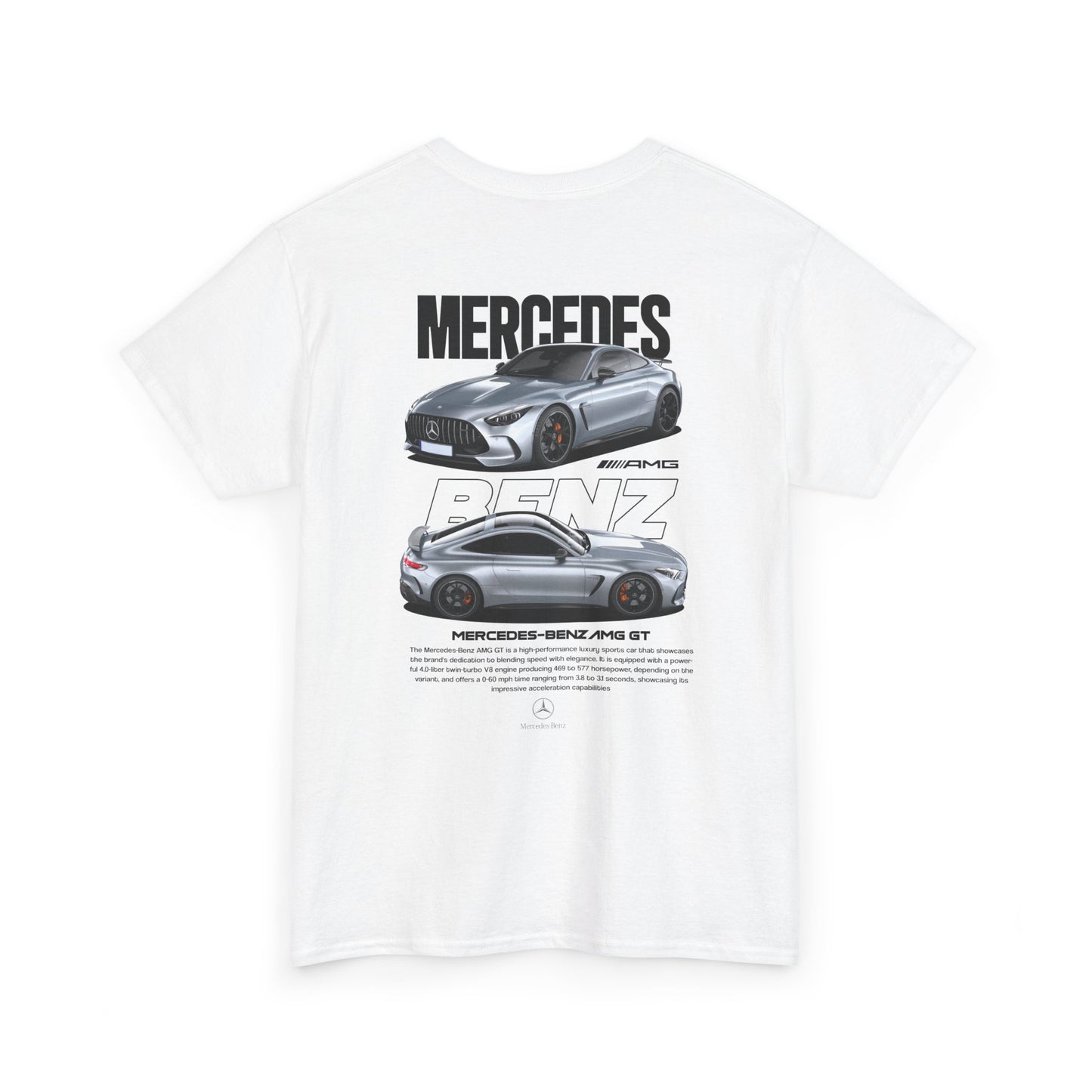 Mercedes Benz AMG gt T-Shirt [BACKPRINT]