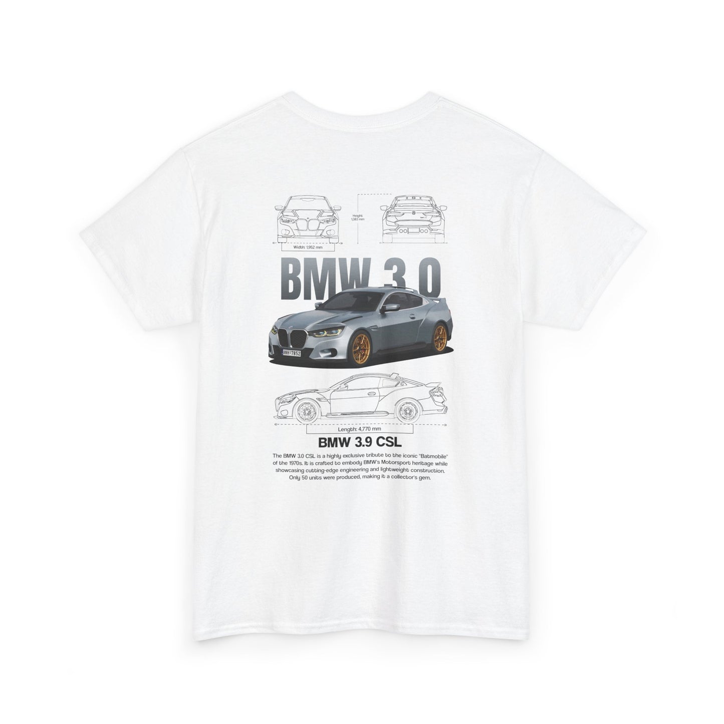 BWM 3.0 csl T-Shirt [BACKPRINT]