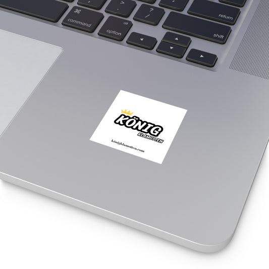 König Klamotten Sticker