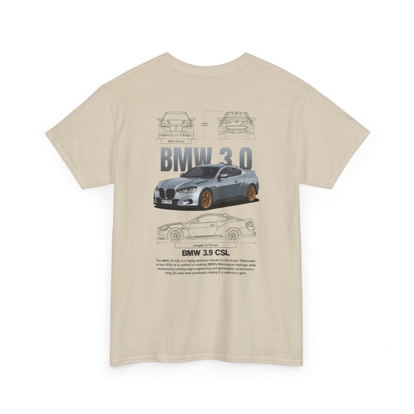 BWM 3.0 csl T-Shirt [BACKPRINT]
