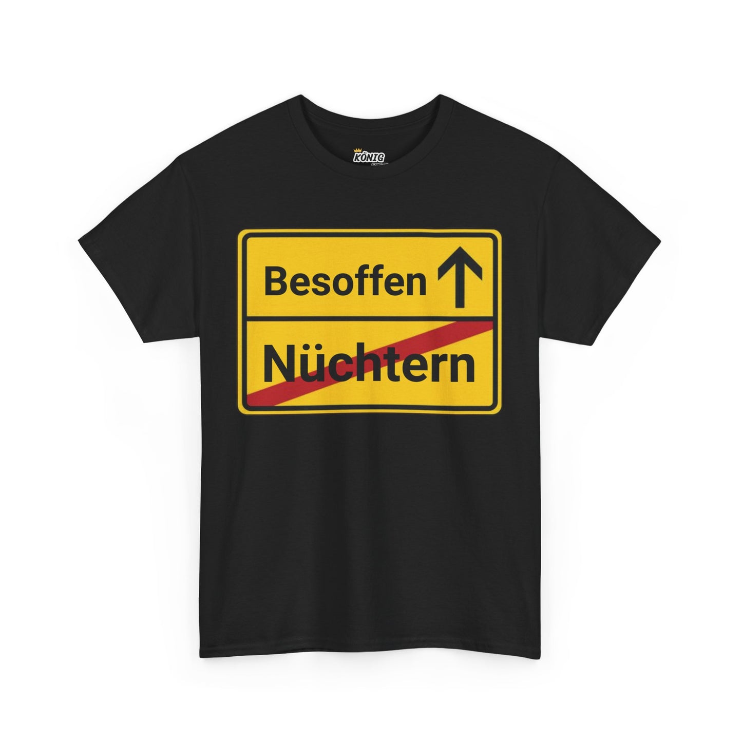 Besoffen/Nüchtern Ortsschild T-Shirt