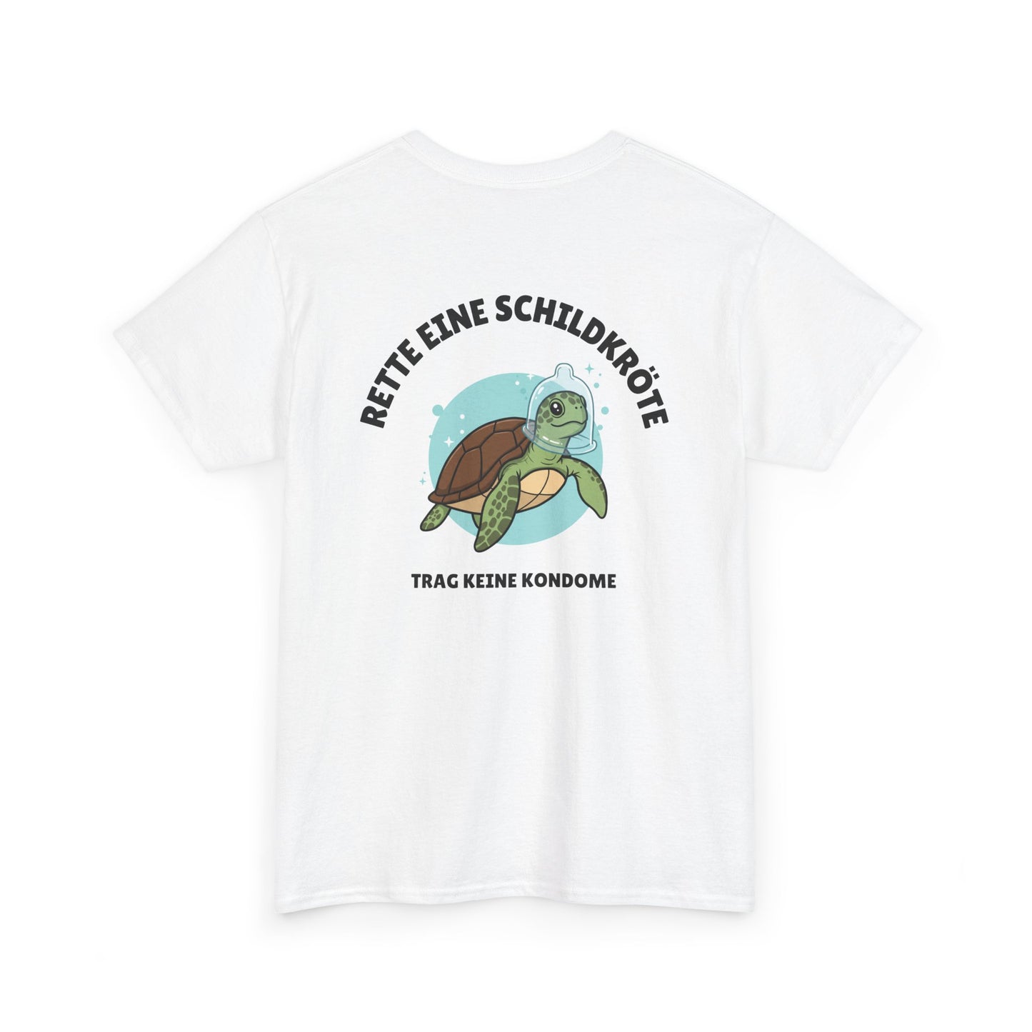 RETTE EINE...KONDOME T-Shirt [BACKPRINT]