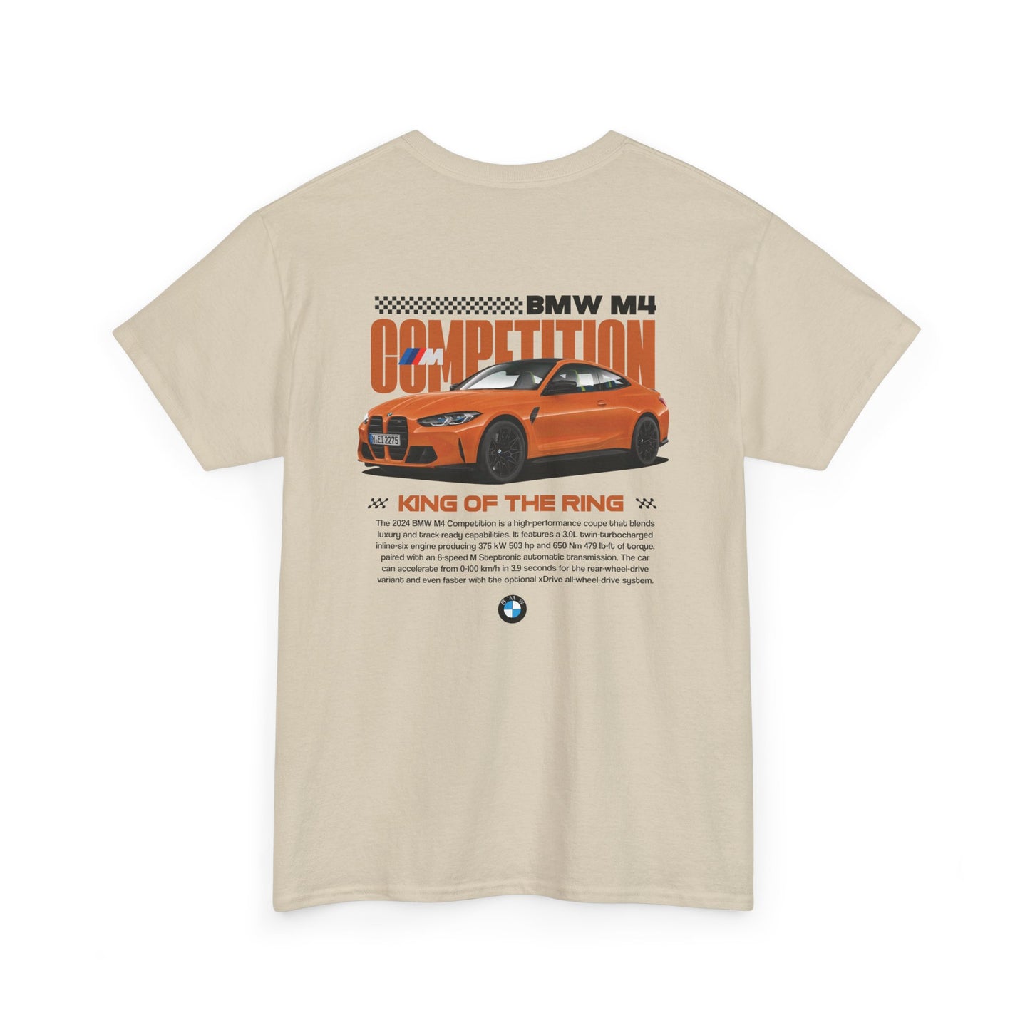 BMW M4 Competition T-Shirt [BACKPRINT]