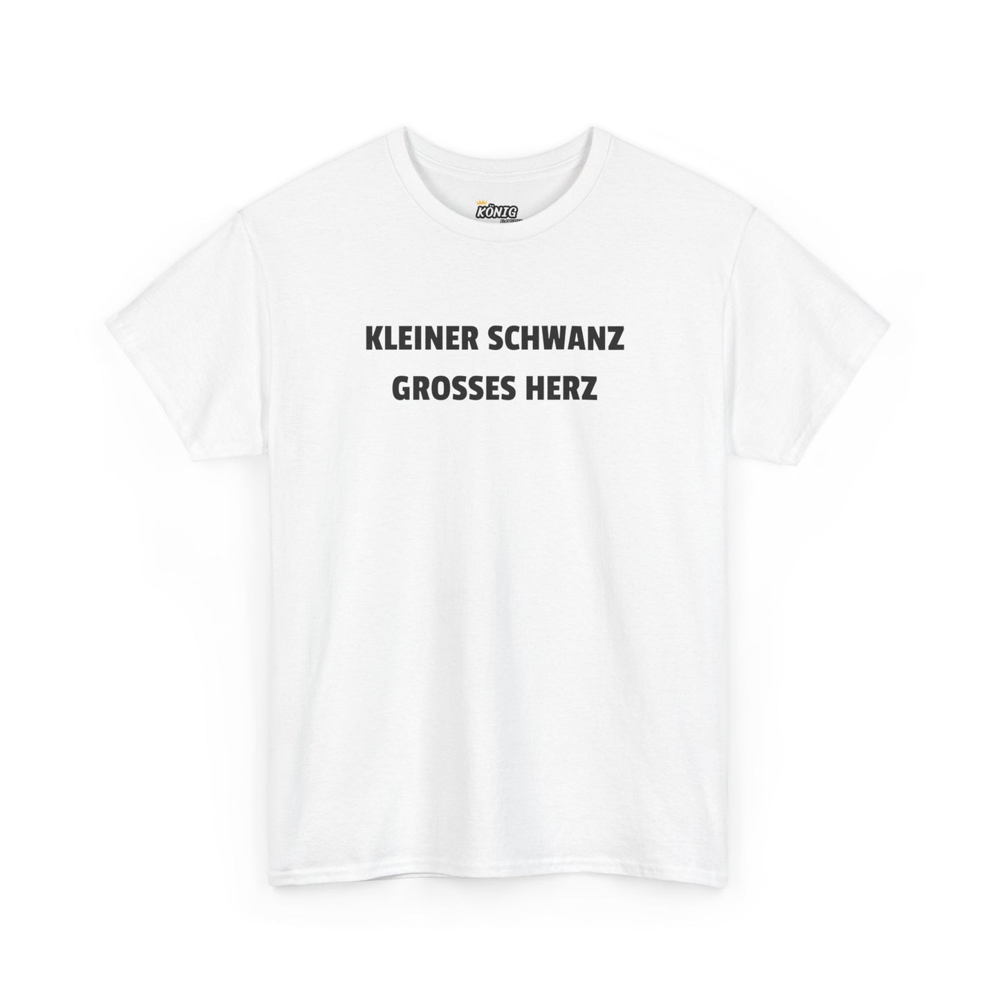 Kleiner Schwanz Grobes Herz T-Shirt