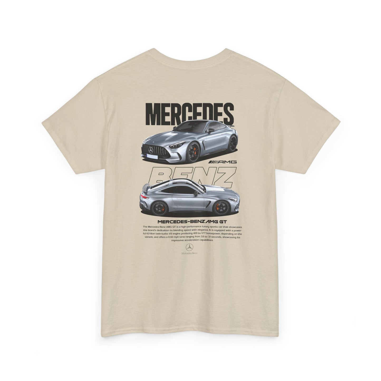 Mercedes Benz AMG gt T-Shirt [BACKPRINT]