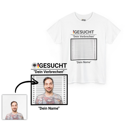 Gesucht für ... Custom T-Shirt